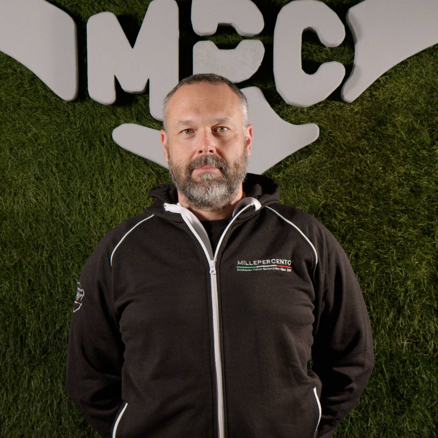 Stefano Perego Moto Guzzi Millepercento dreamteam