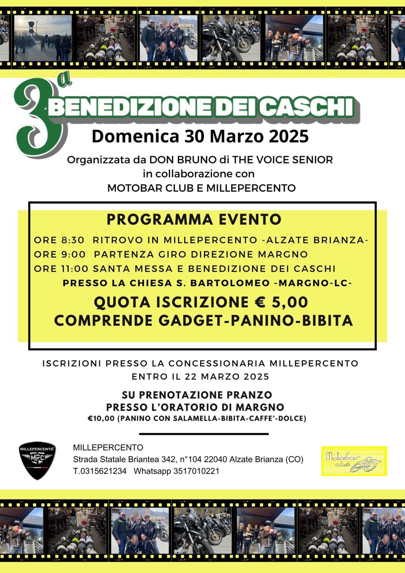 EVENTO BENEDIZIONE DEI CASCHI