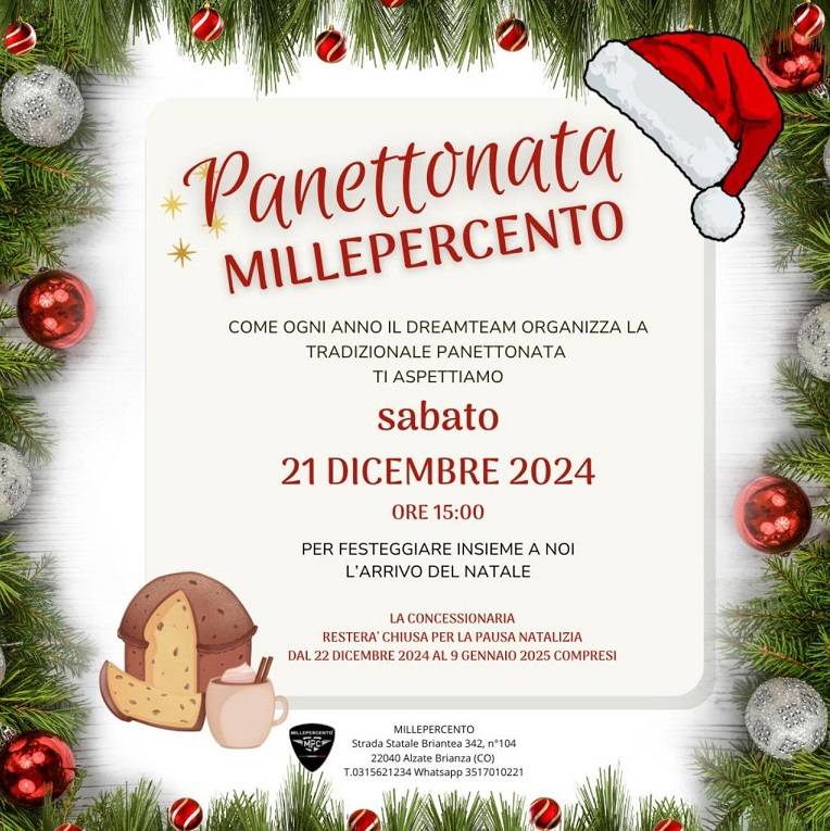 panettonata 21.12.2024