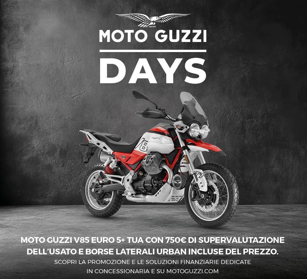 Promo Moto Guzzi V85TT Open Doors - Post IG