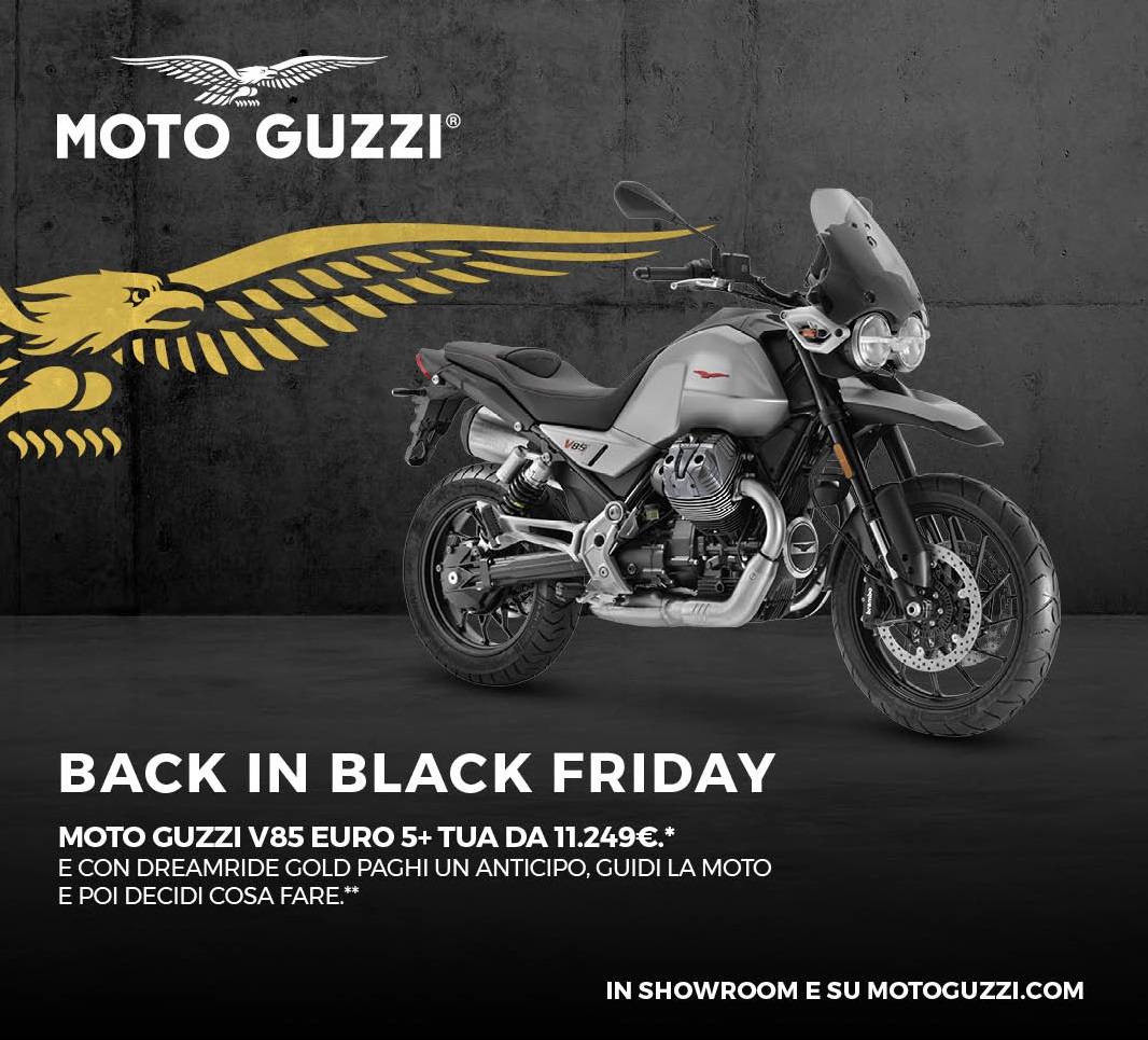 Promo Moto Guzzi V85 Black Friday2025 Post IG