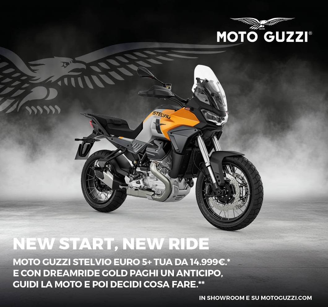 Promo Moto Guzzi Stelvio NewYear Post IG