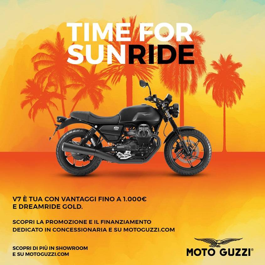Promo Moto Guzzi V7 giugno 2024 - Post IG