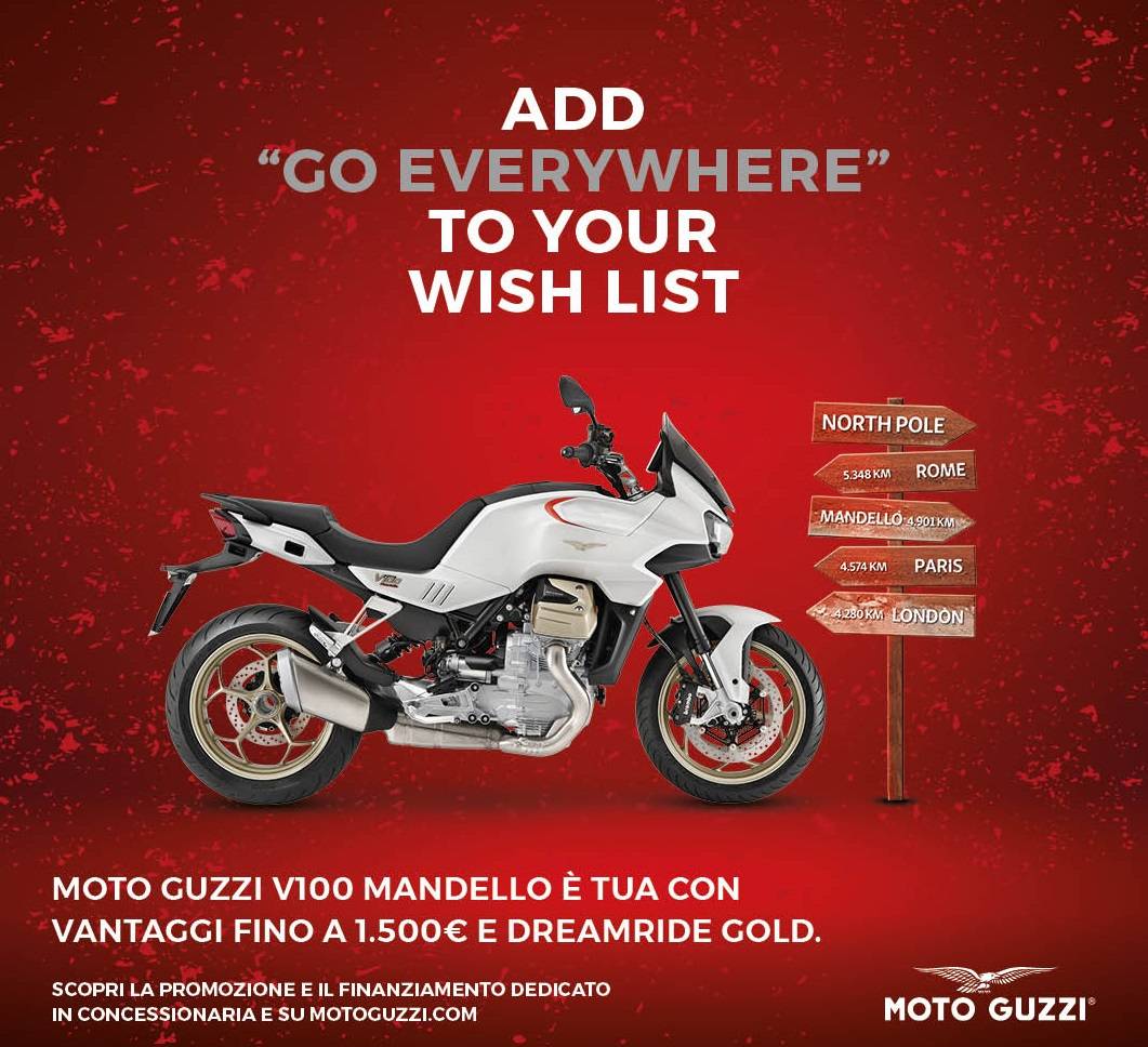 Promo Moto Guzzi XMAS V100 Post IG